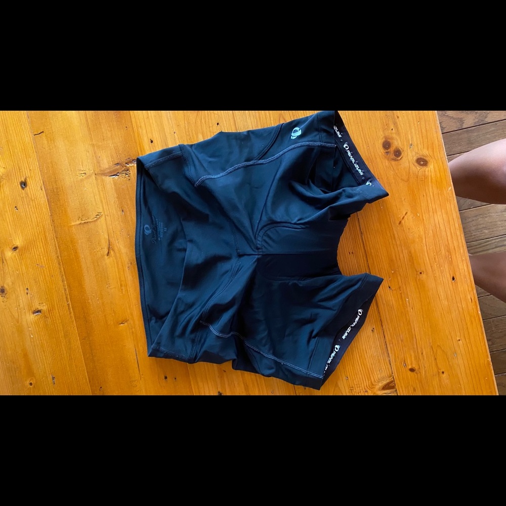 Black bike shorts